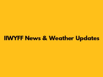 IIWYFF News & Weather Updates