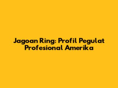 Jagoan Ring: Profil Pegulat Profesional Amerika