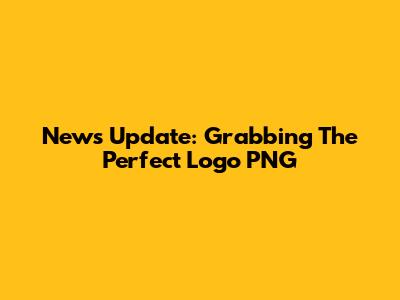 News Update: Grabbing The Perfect Logo PNG