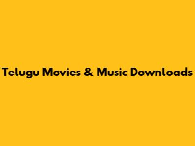 Telugu Movies & Music Downloads