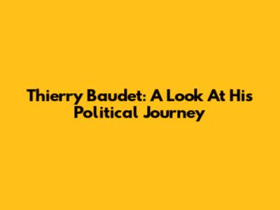 Thierry Baudet: A Look At His Political Journey